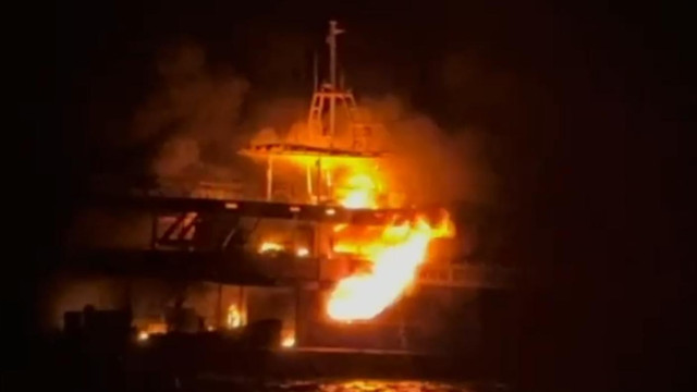 Video shows fire that led to sinking involving Portuguese in Thailand