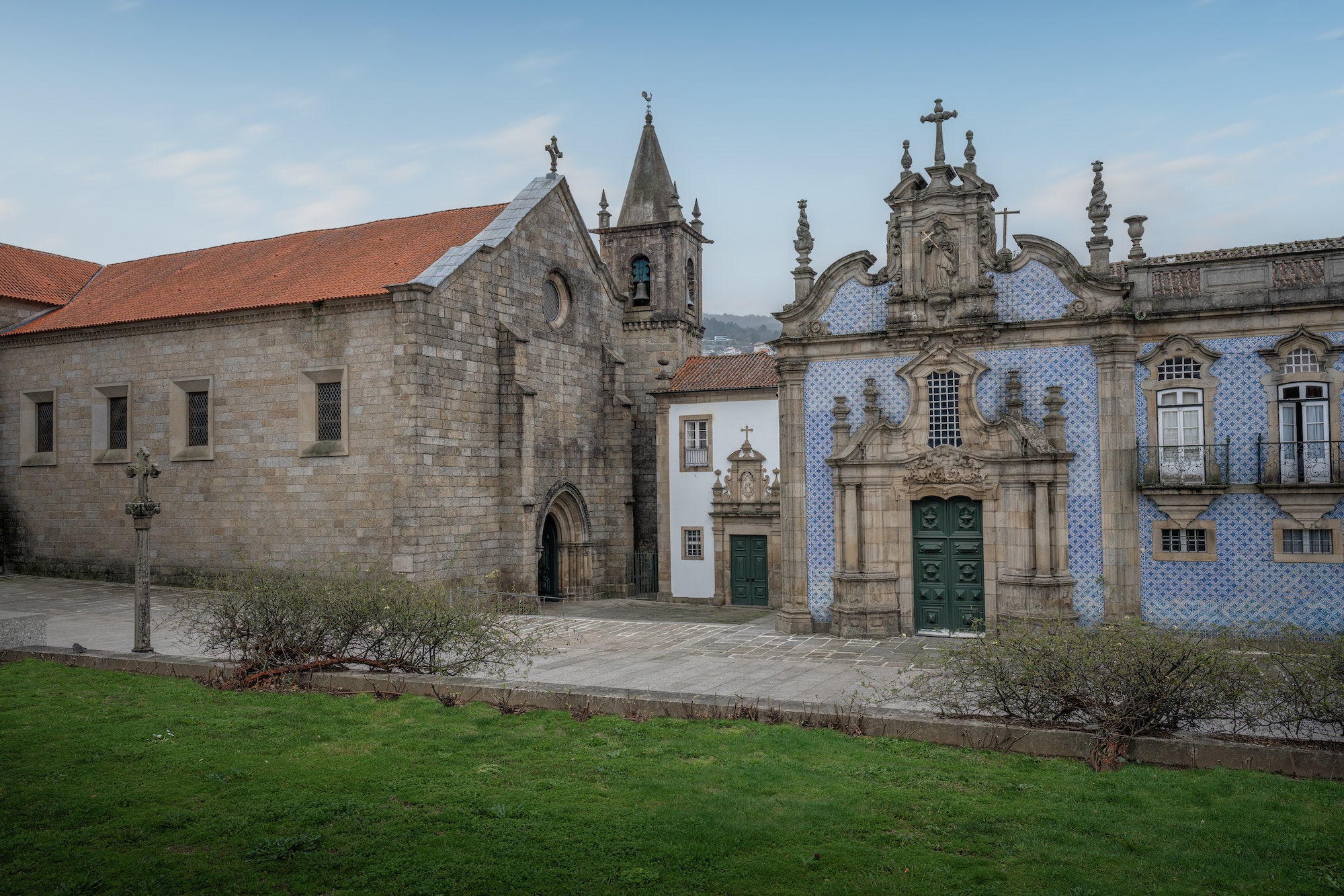 Church of St. Francis at Largo de Sao Francisco - Guimaraes, Portugal