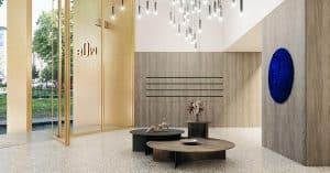 Interior lobby of the BOW 123 developmentCredits: Príme Portugal Investment