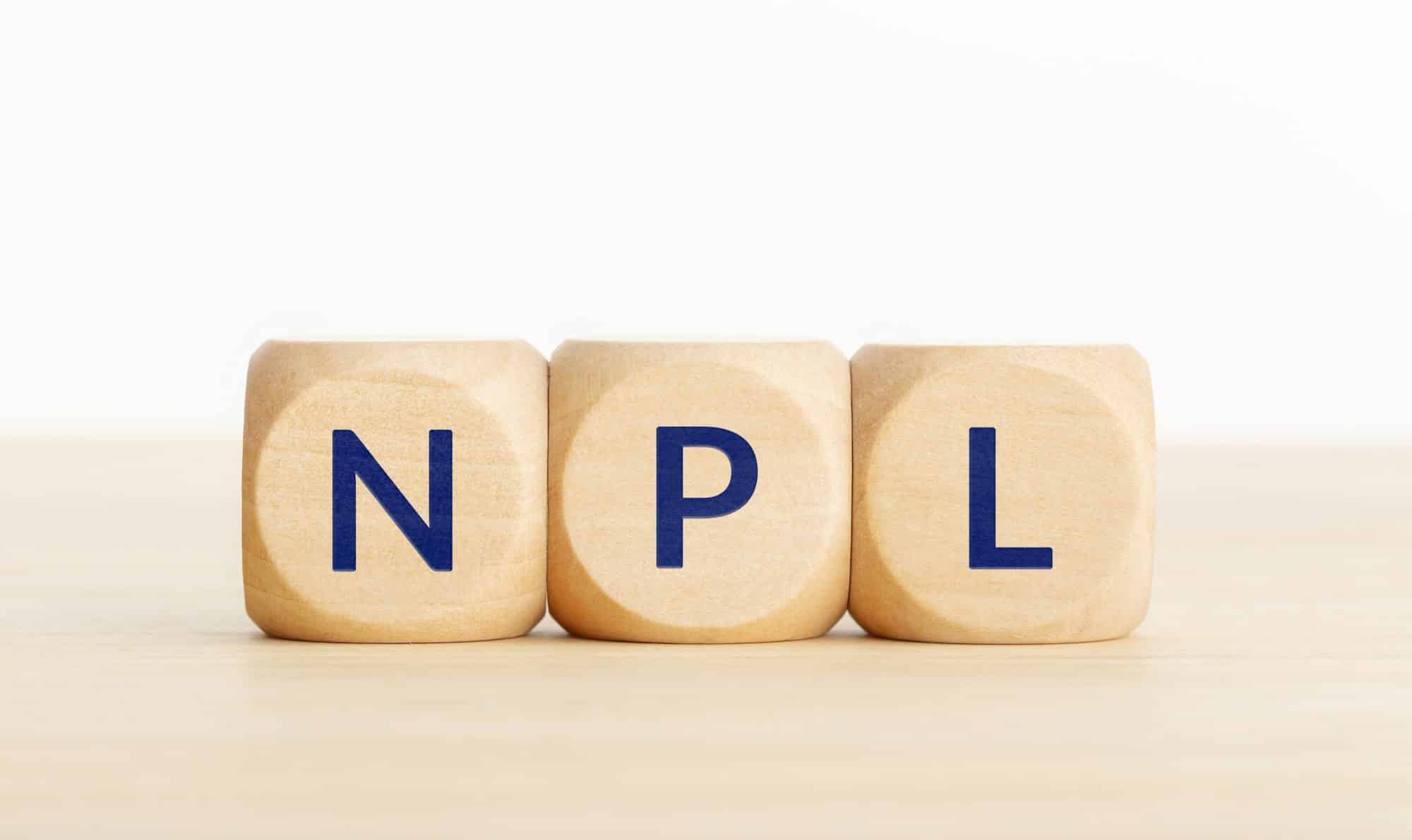 NPL or Non Performing Loans concept