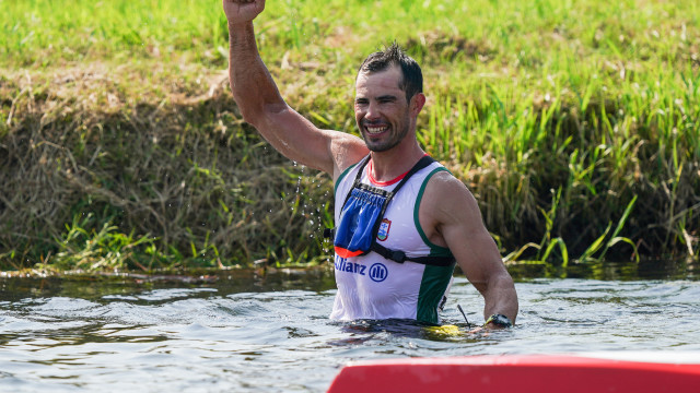 Fernando Pimenta European champion K1 1,000 meters