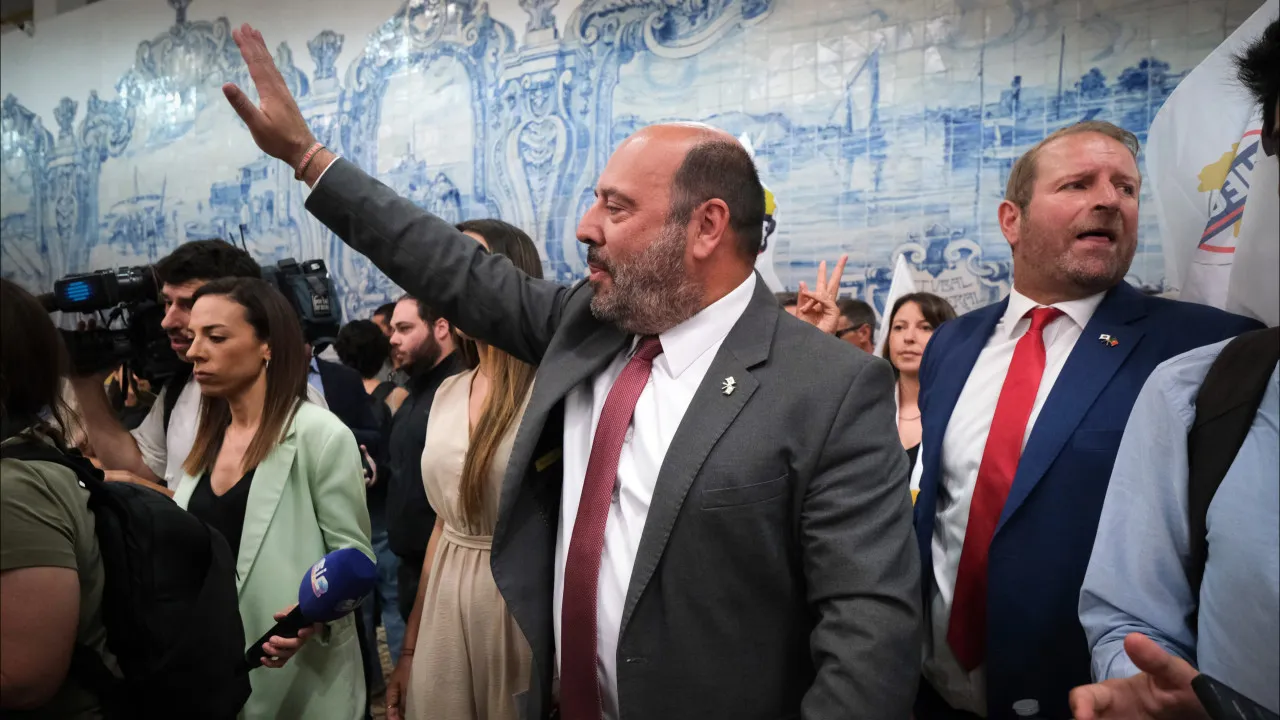 Pedro Pinto re-elected as parliamentary leader of Chega