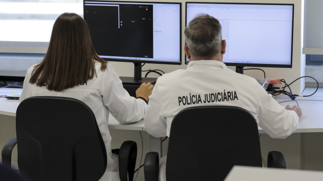 The images of the operation that detained members of the far-right group