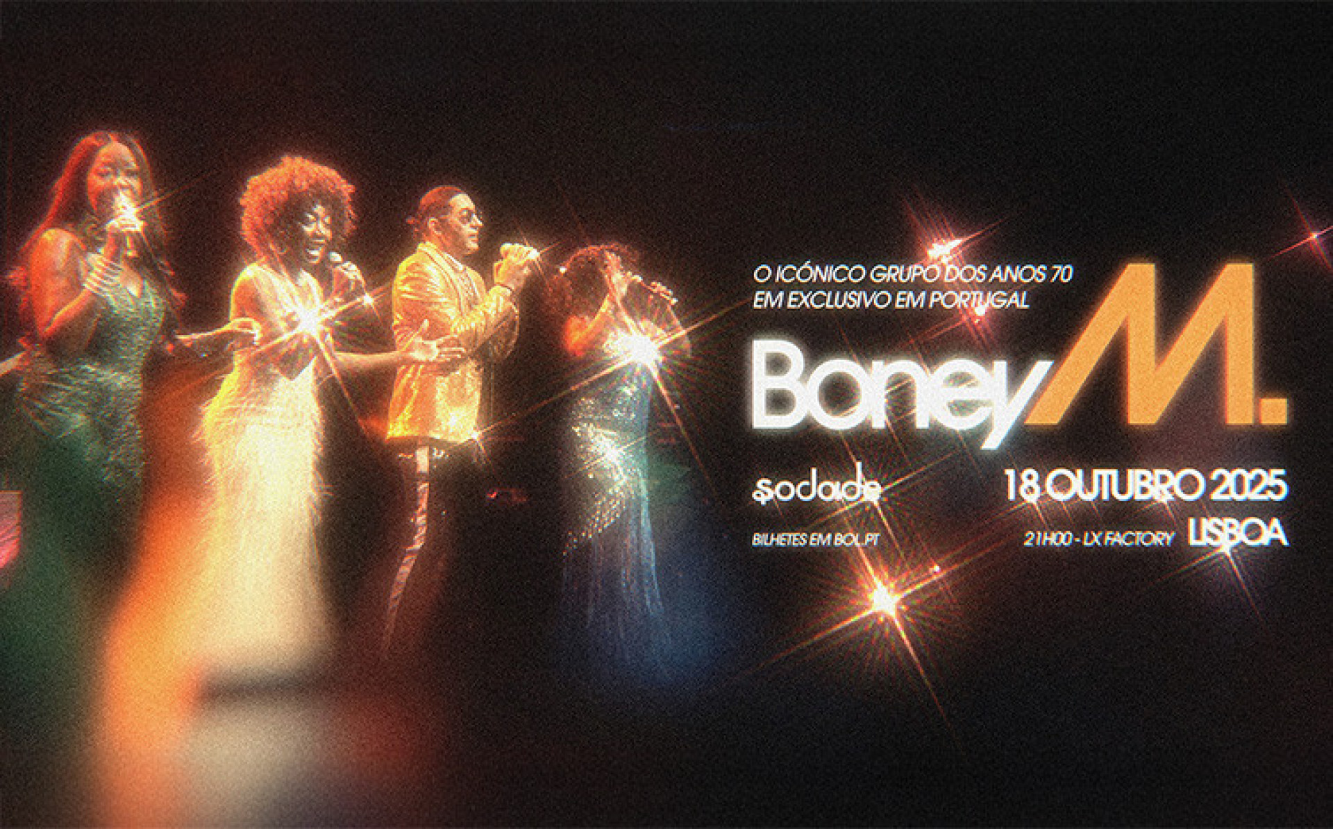 Boney M return to Portugal in October for an exclusive concert