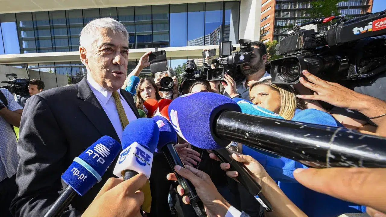 Case Marquês. Photos of the arrival of Sócrates and Santos Silva at the court