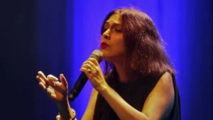 David Fonseca, Ana Bacalhau, and Gisela João perform in Aveiro