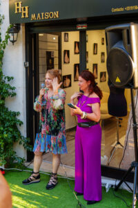Helen Vail on the left and Helen Hayman on the right