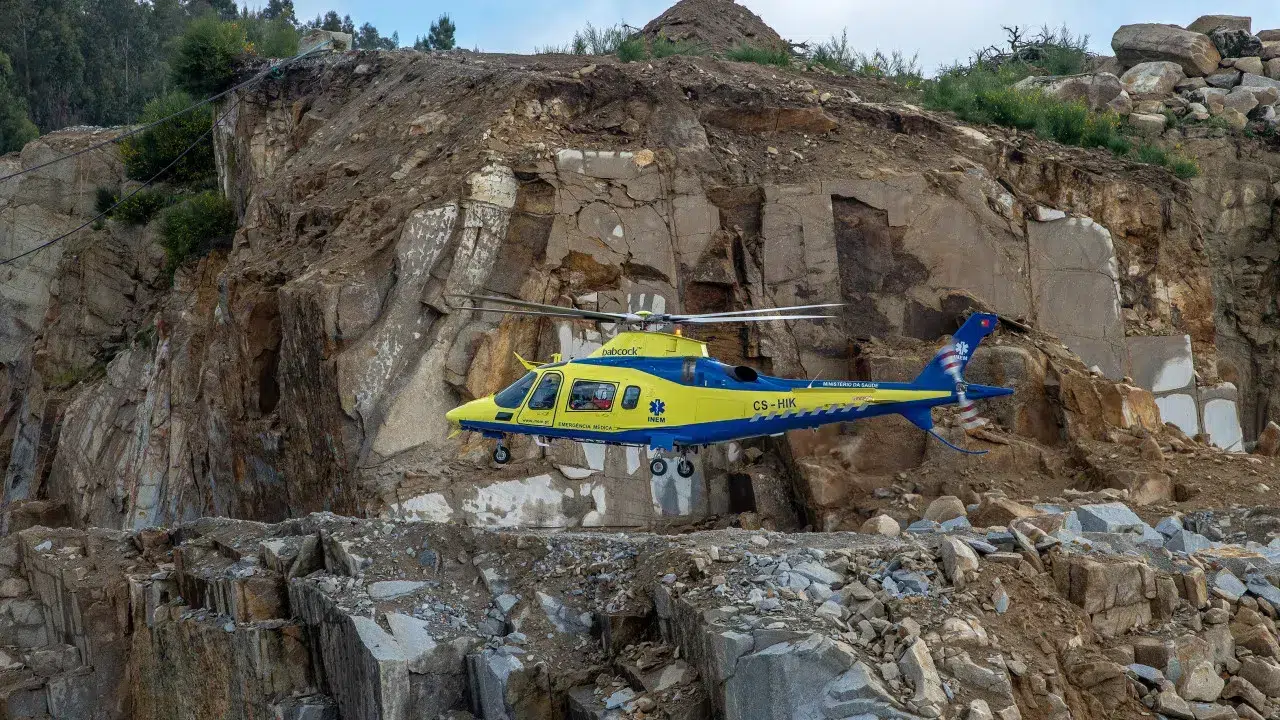 Avincis company that operated INEM helicopters suspends air transport