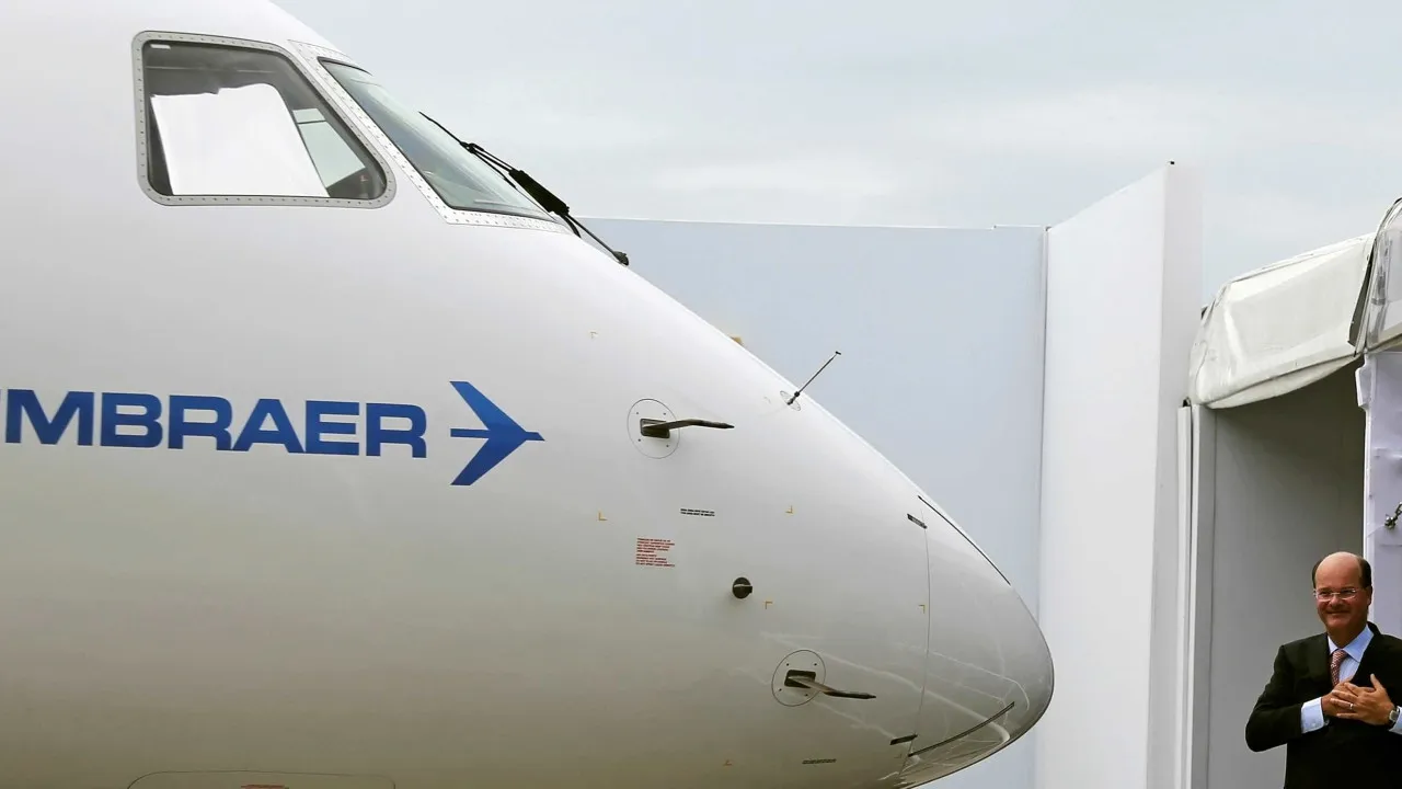 Brazilian Embraer with losses of 76 million in the 1st half of the year