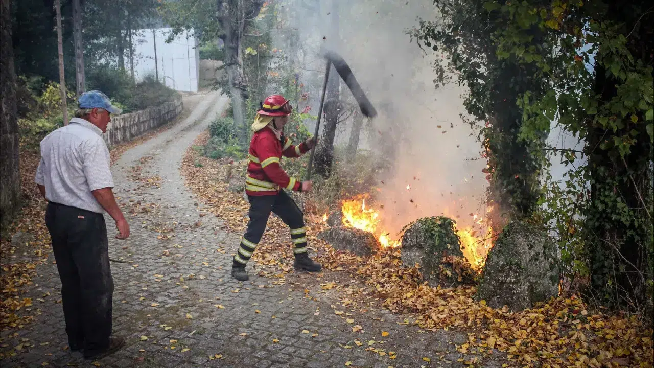 Fire in Arganil keeps one active front with efforts to contain it