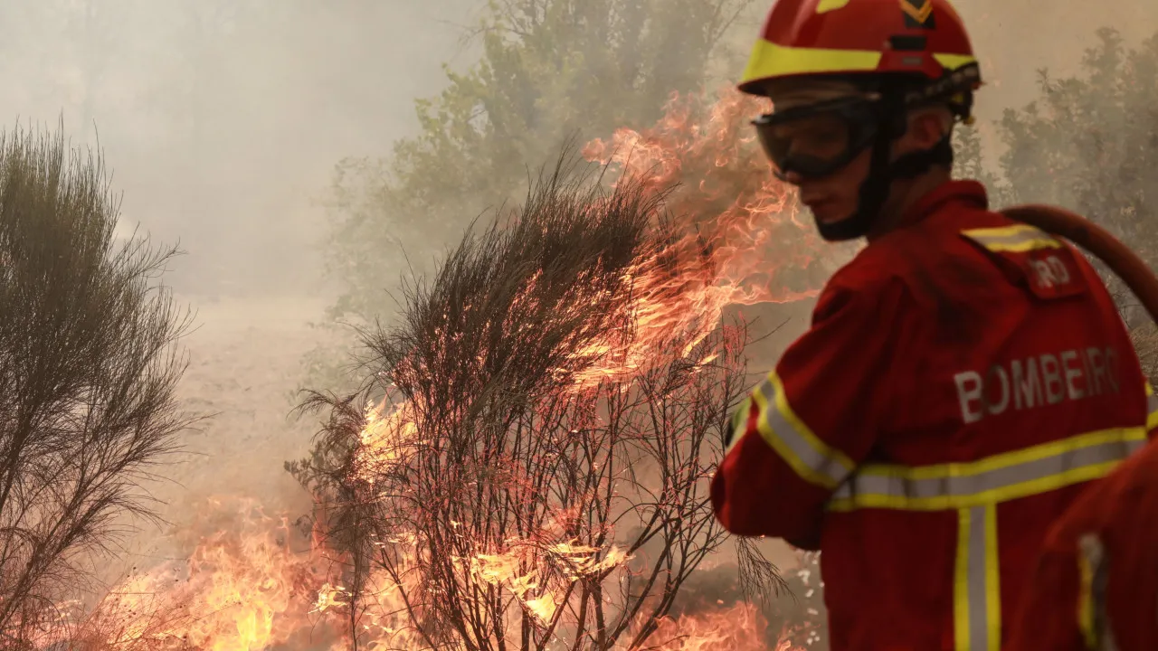 Fire in Nisa reignites and mobilizes more than 100 operatives