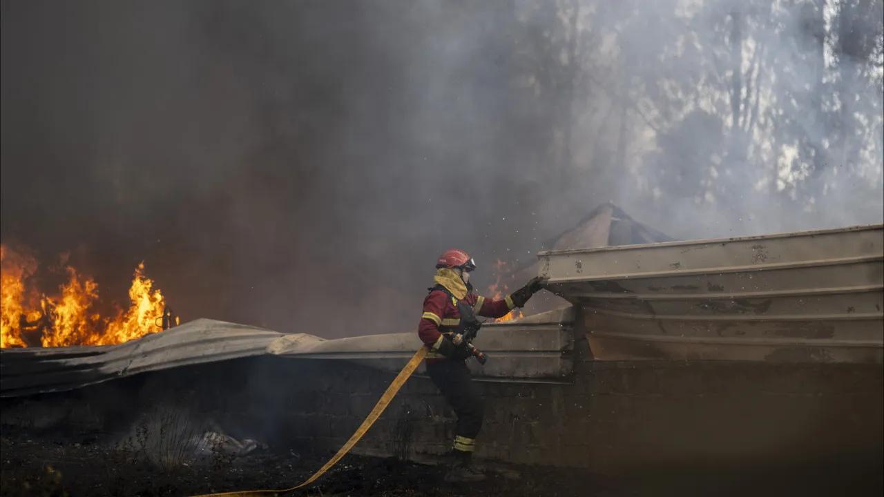 Fire in Pampilhosa da Serra got out of control again during the afternoon