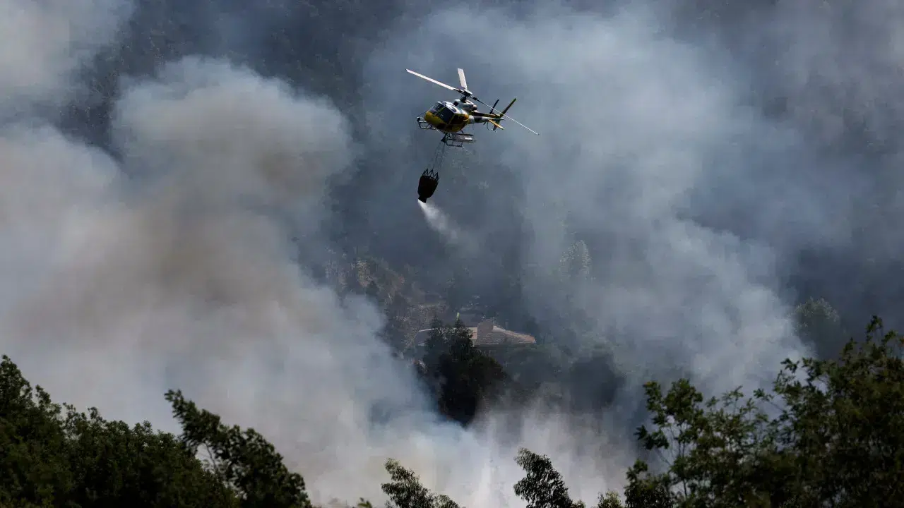 Fire in Vila Real fought by 166 operatives and eight aerial resources.