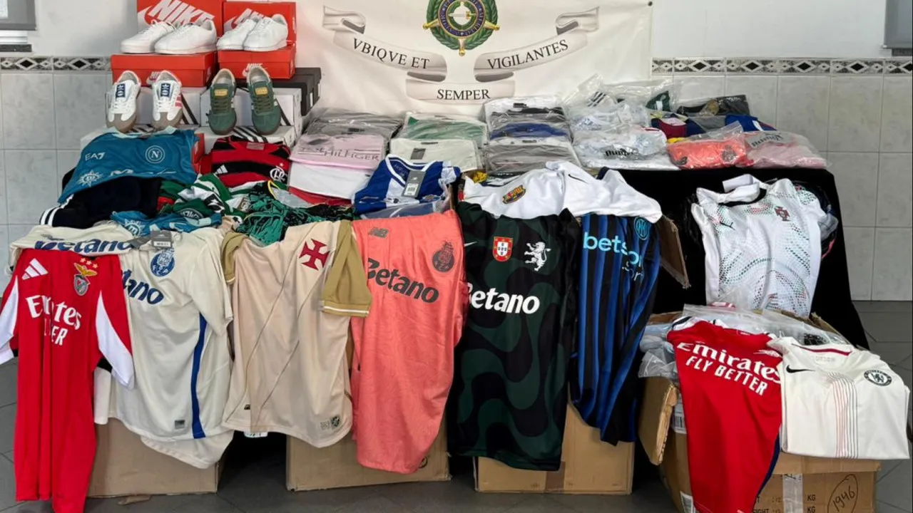 GNR identifies 4 people (including a minor) and seizes 553 counterfeit items