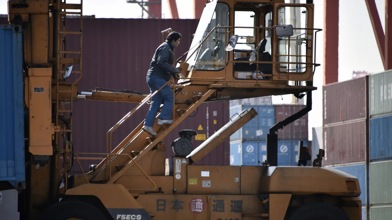 Japan records a new trade deficit in July for the third consecutive month.