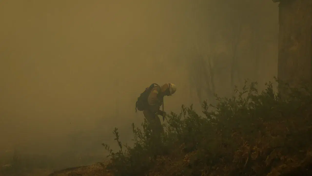 New front in Tabuaço burns with great intensity due to strong wind