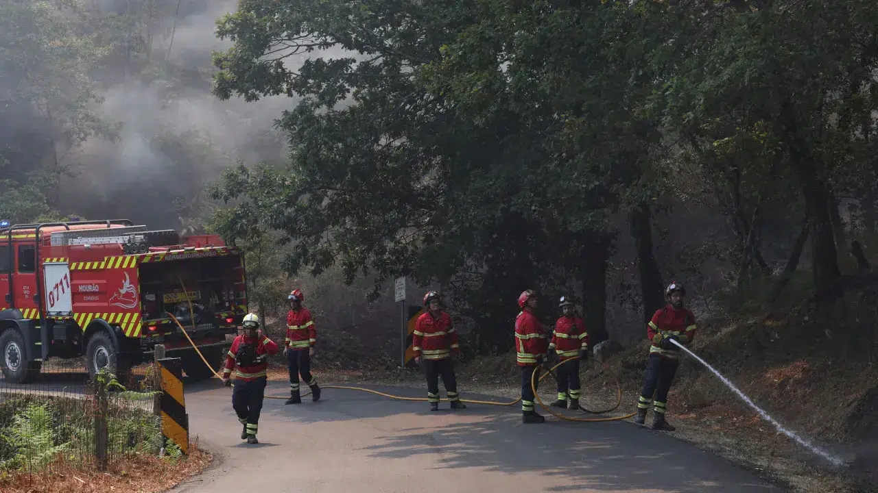 Ponte da Barca with a front burning with "intensity". No houses at risk