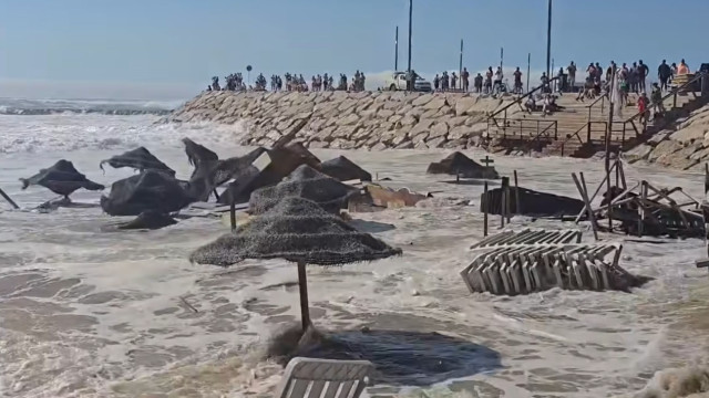 Sea "subsides," but waves remain energetic: Caution until the weekend.