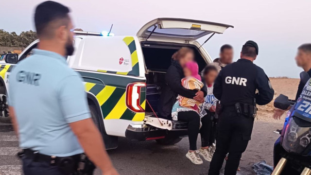 Six migrants who arrived in the Algarve taken to temporary centers