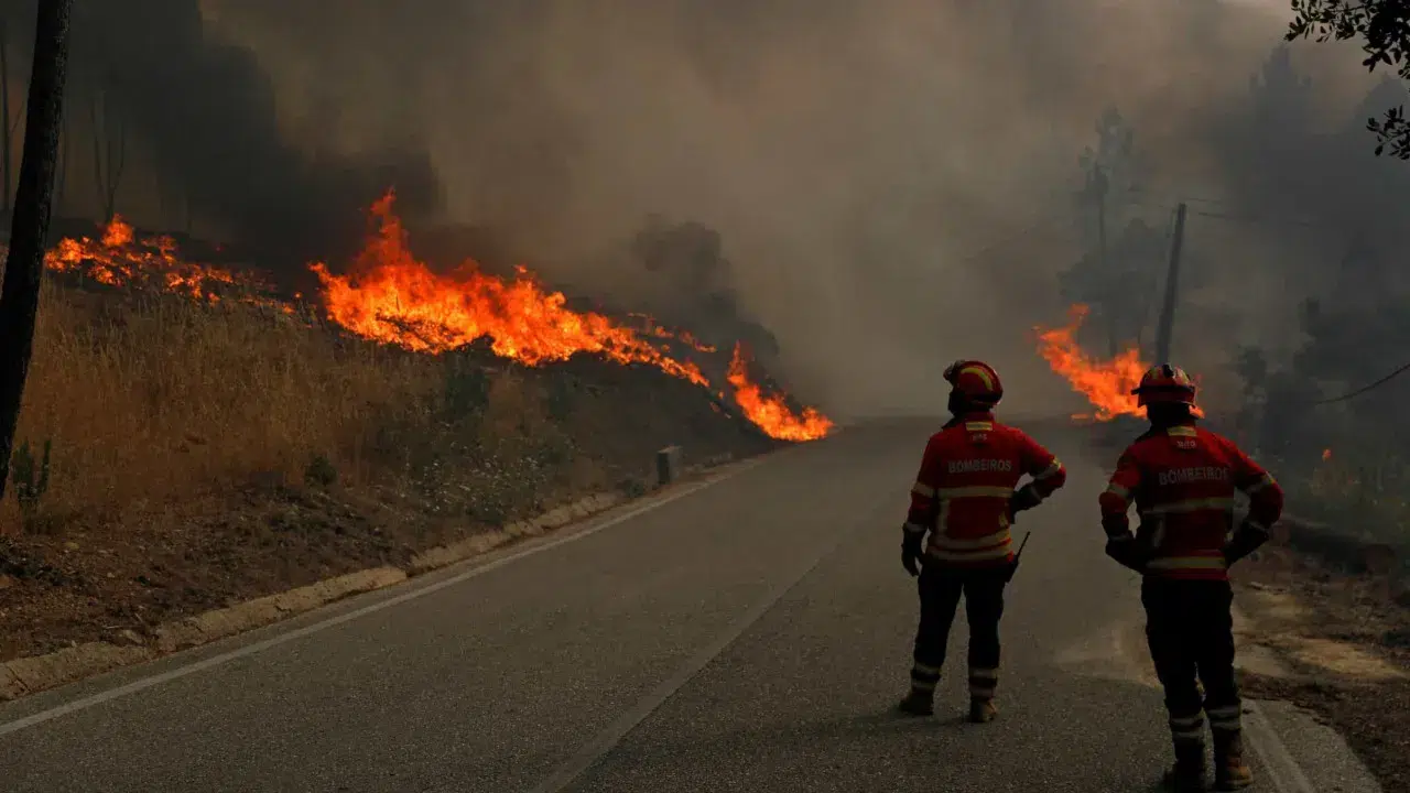 Three firefighters from Folgosinho injured while fighting a fire in Mêda