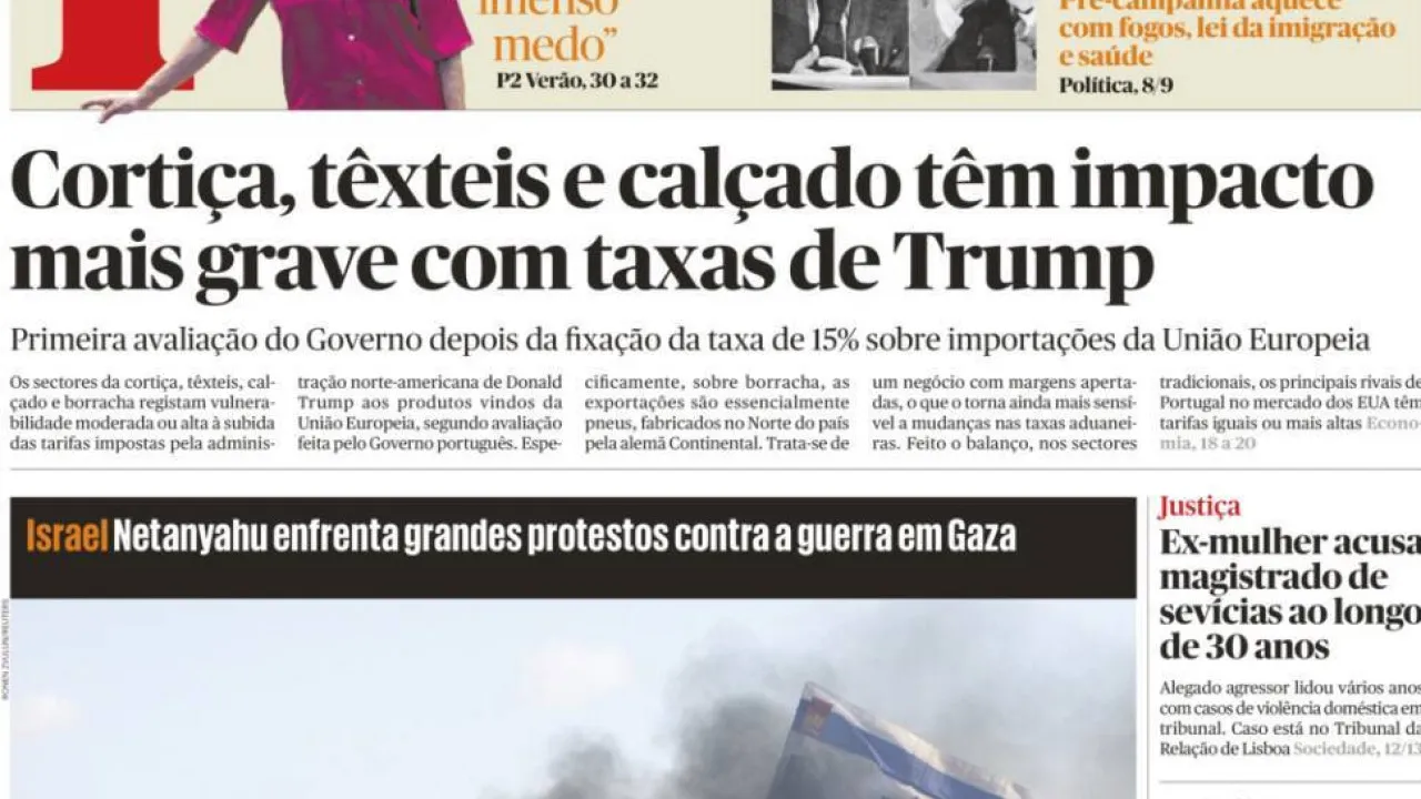 Today in the news: Magistrate accused of abuse; Portugal in the sights of the mafia