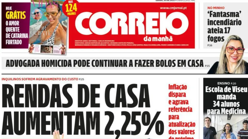 Today’s news: Murderer continues to make cakes; Pension over €5,000