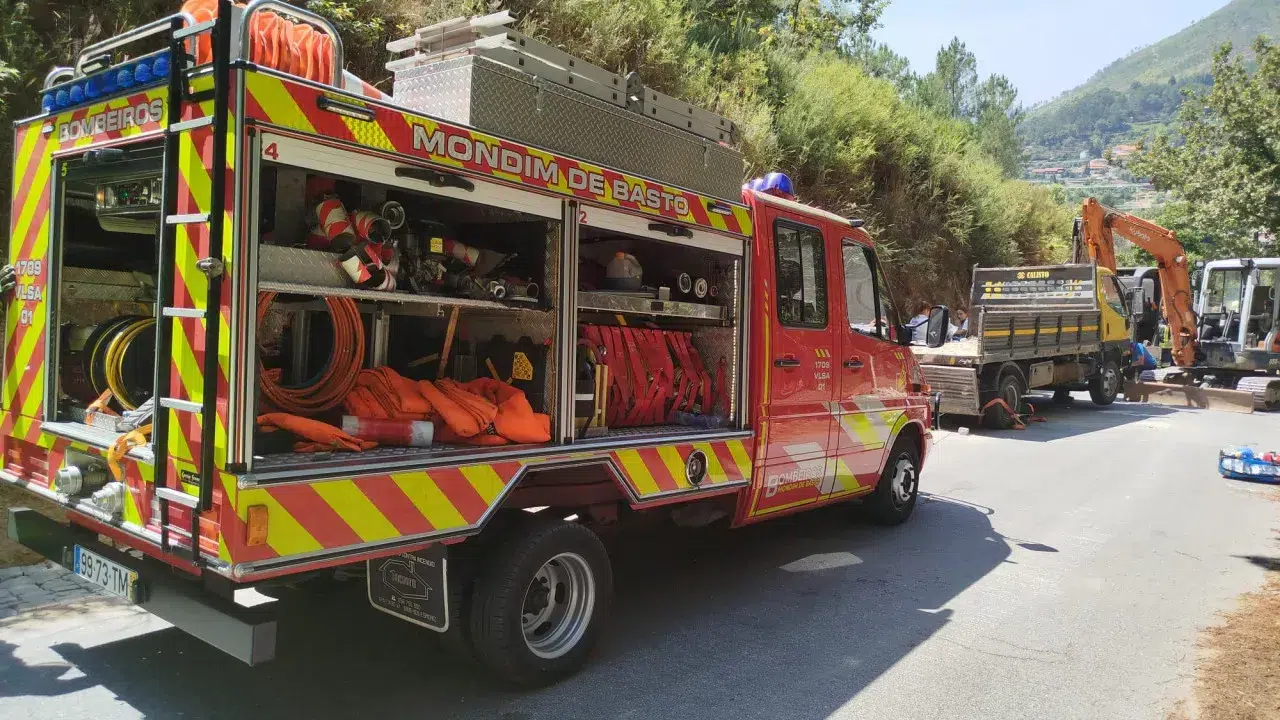 Worker in serious condition after being "crushed" by "unbraked van"