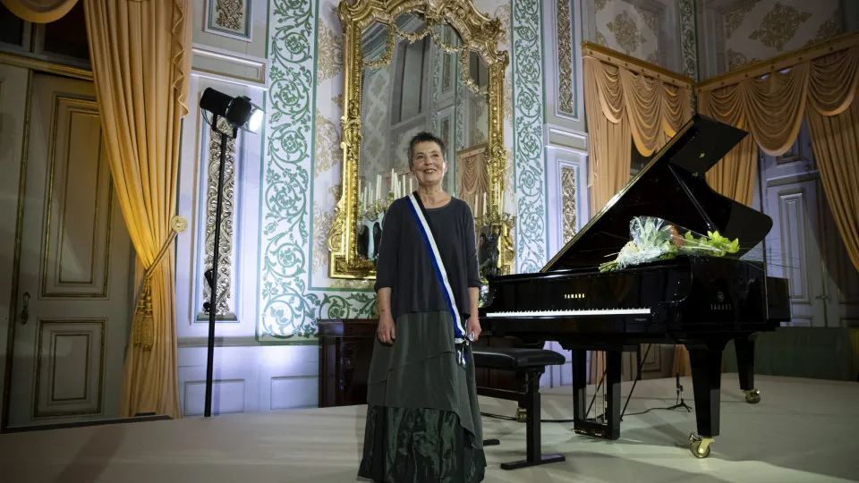 Pianist Maria João Pires wins the 2025 Helena Vaz da Silva European Prize