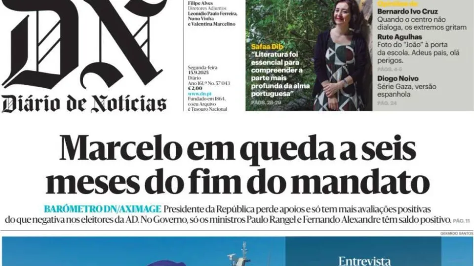 Today's news: Marcelo in decline; A thousand dismissed in textiles and footwear