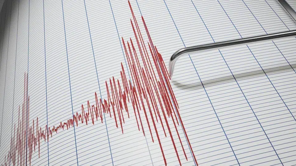 Earthquake of magnitude 2.8 on the Richter scale felt on Terceira Island