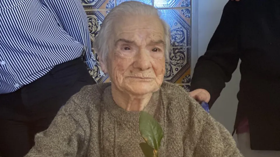 Emília celebrates 108 years in Montemor-o-Velho. The secret? "Not getting married"
