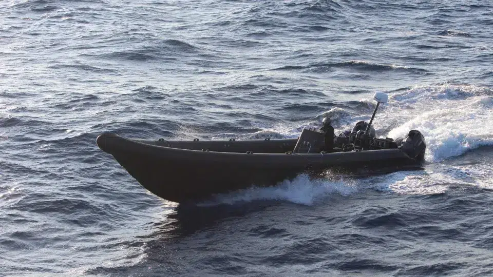GNR military officer dies in action on the Guadiana River. Drug traffickers on the run.