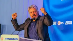 João Azevedo (PS) celebrates "historic night" in Viseu