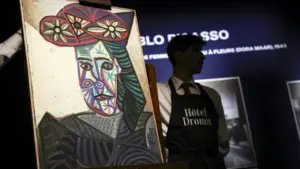 Portrait of Dora Maar painted by Picasso sold for 32 million euros