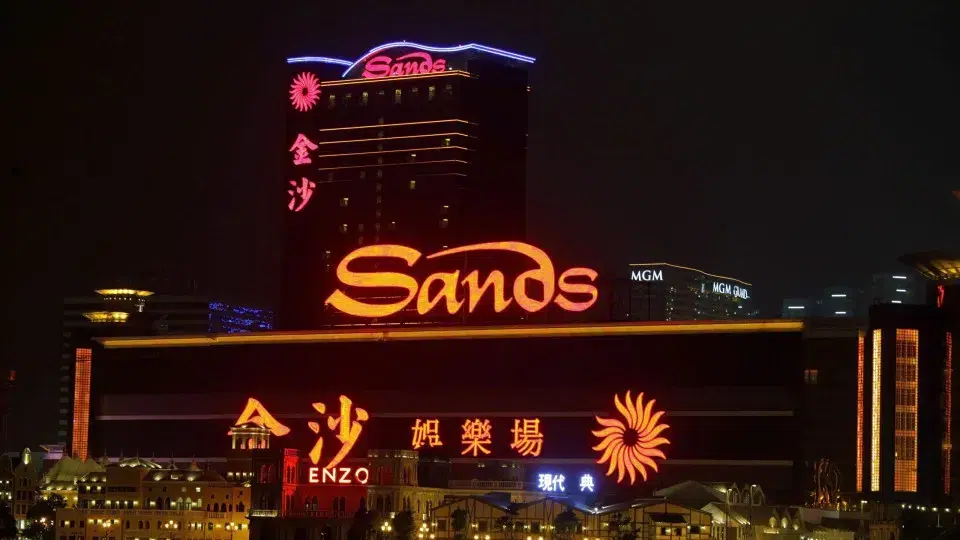 Profit of the operator in Macau Sands China rises 1.5% in the 3rd quarter