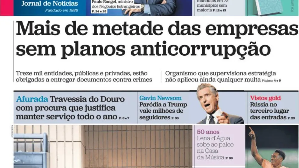 Today in the news: Anti-corruption? Companies without plans; Mafia attacks football