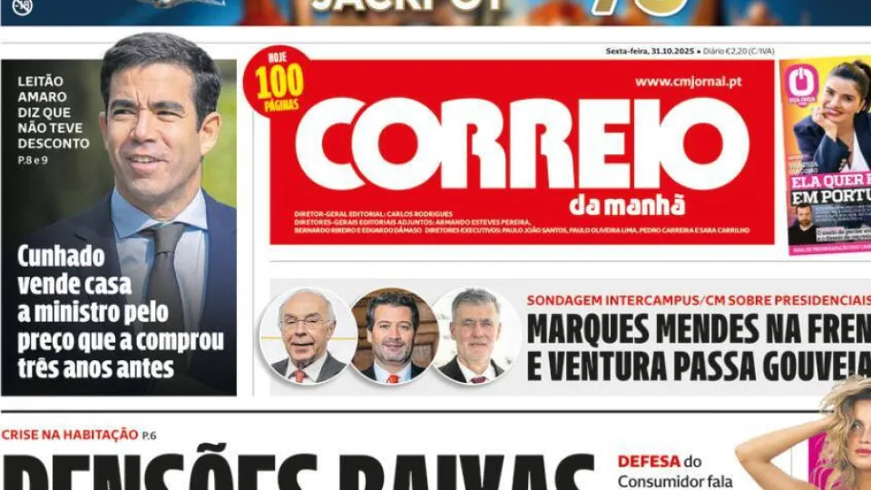 Today's news: House of Leitão Amaro with discount?; More 'extra' surgery