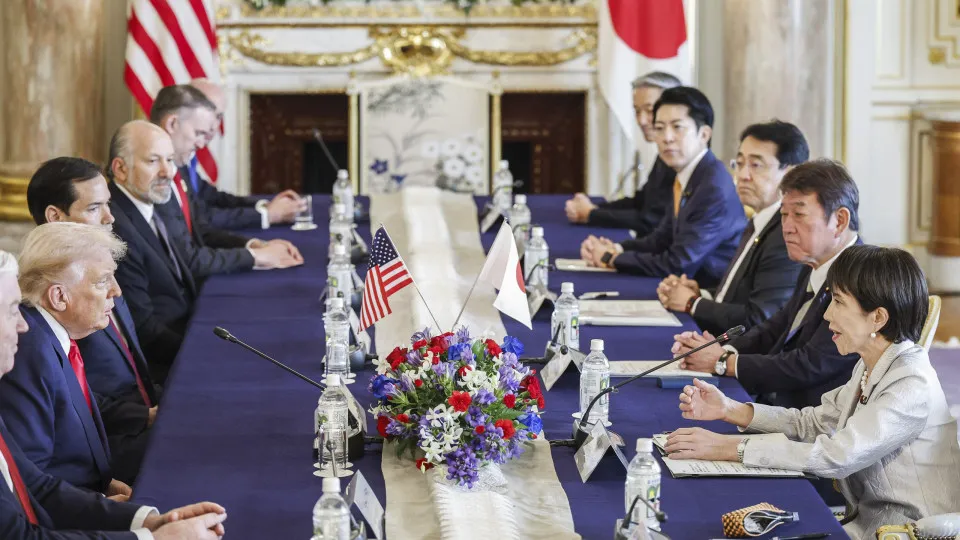 Trump declares in Tokyo that the USA are allies of Japan "at the highest level"