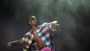Wizkid, Tyla, Gunna, and Djodje perform at the Afro Nation festival in Portimão.