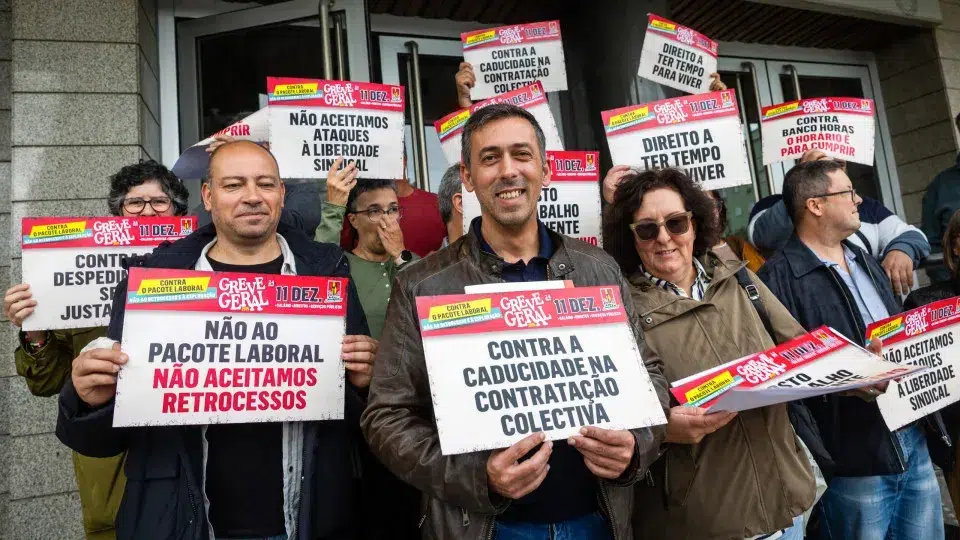 CGTP has already given notice of the general strike and is maintained for only one day.