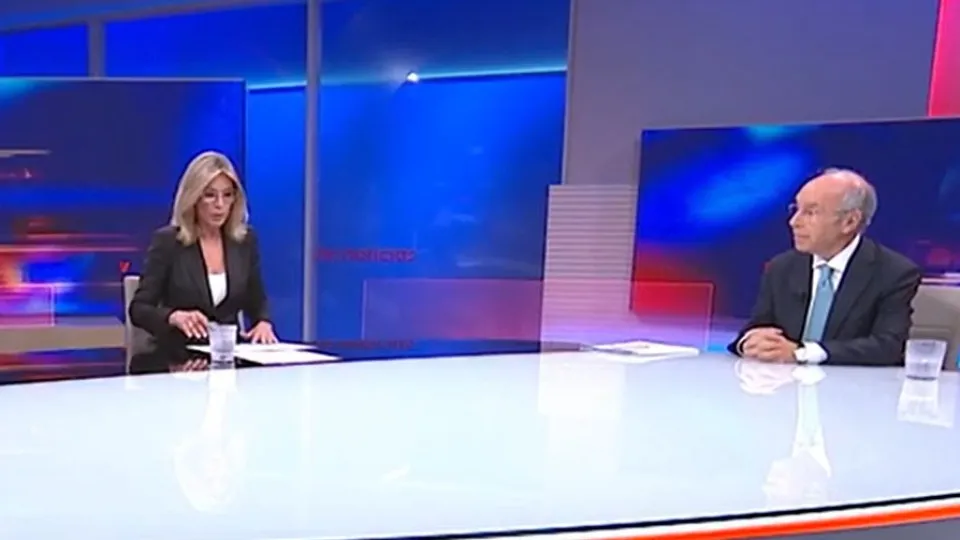 "Corruption" was the subject of a heated debate between Marques Mendes and Ventura