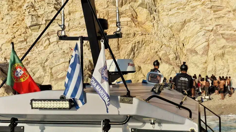 Maritime Police rescue 78 migrants on the island of Gavdos, Greece