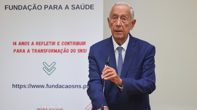 Marcelo suggests political agreement on the SNS role, social and private sector