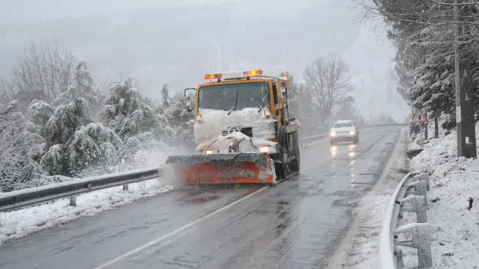 Roads reopened since 7 a.m. in Serra da Estrela