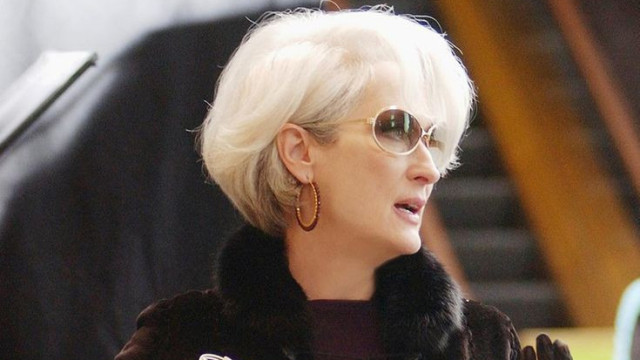The Devil Wears Prada (to the sound of Vogue) in the first teaser of the film's sequel