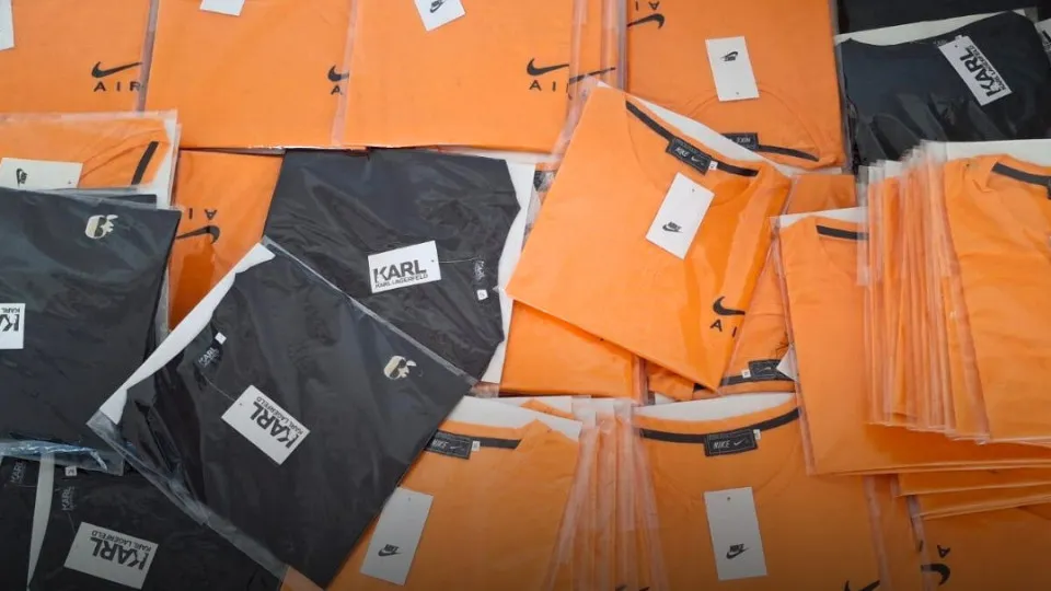 ASAE seizes more than 214 thousand counterfeit clothing items