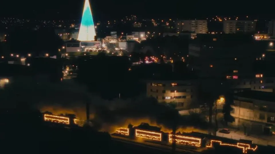 CP promotes the return of the Christmas Steam Train between Porto and Ermesinde.