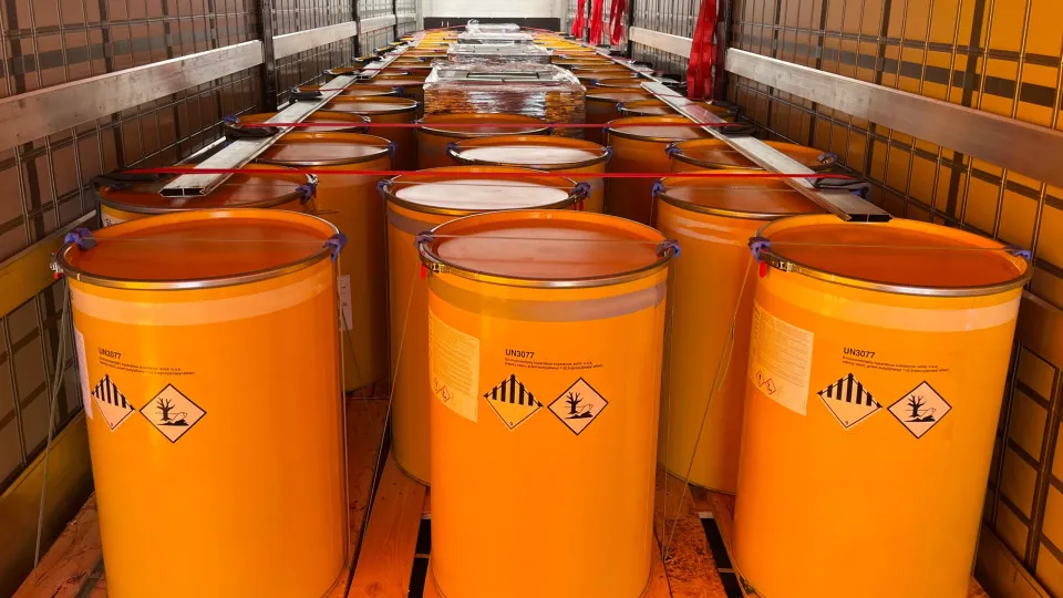 Drivers of Hazardous Materials and Goods join the general strike