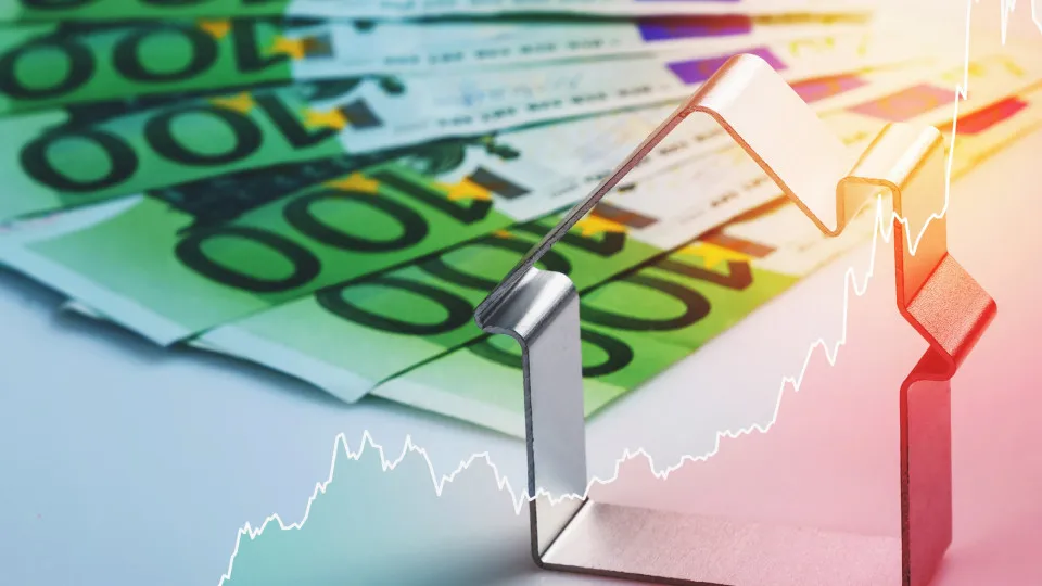 Euribor rate decreases at three and six months and increases at 12 months.