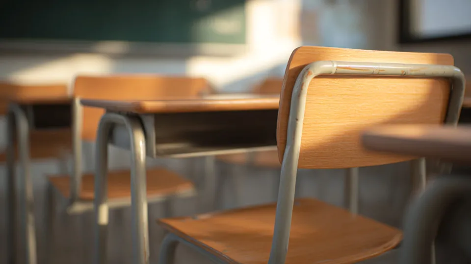 Exams start in May with Artistic Education for 4th-grade students.